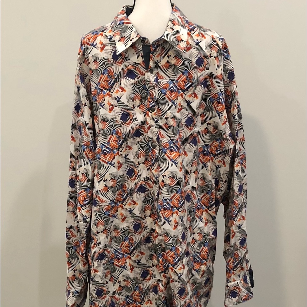 Men’s Cremieux Patterned Shirt